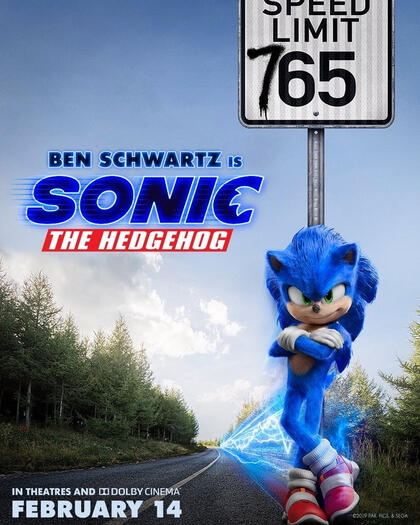 Sonic 2020 poster